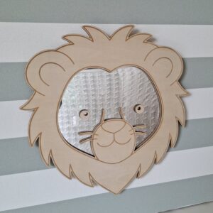 miroir lion